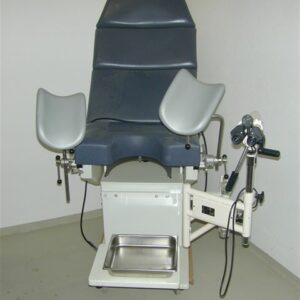 Nőgyógyászati vizsgáló asztal kolposzkóppal